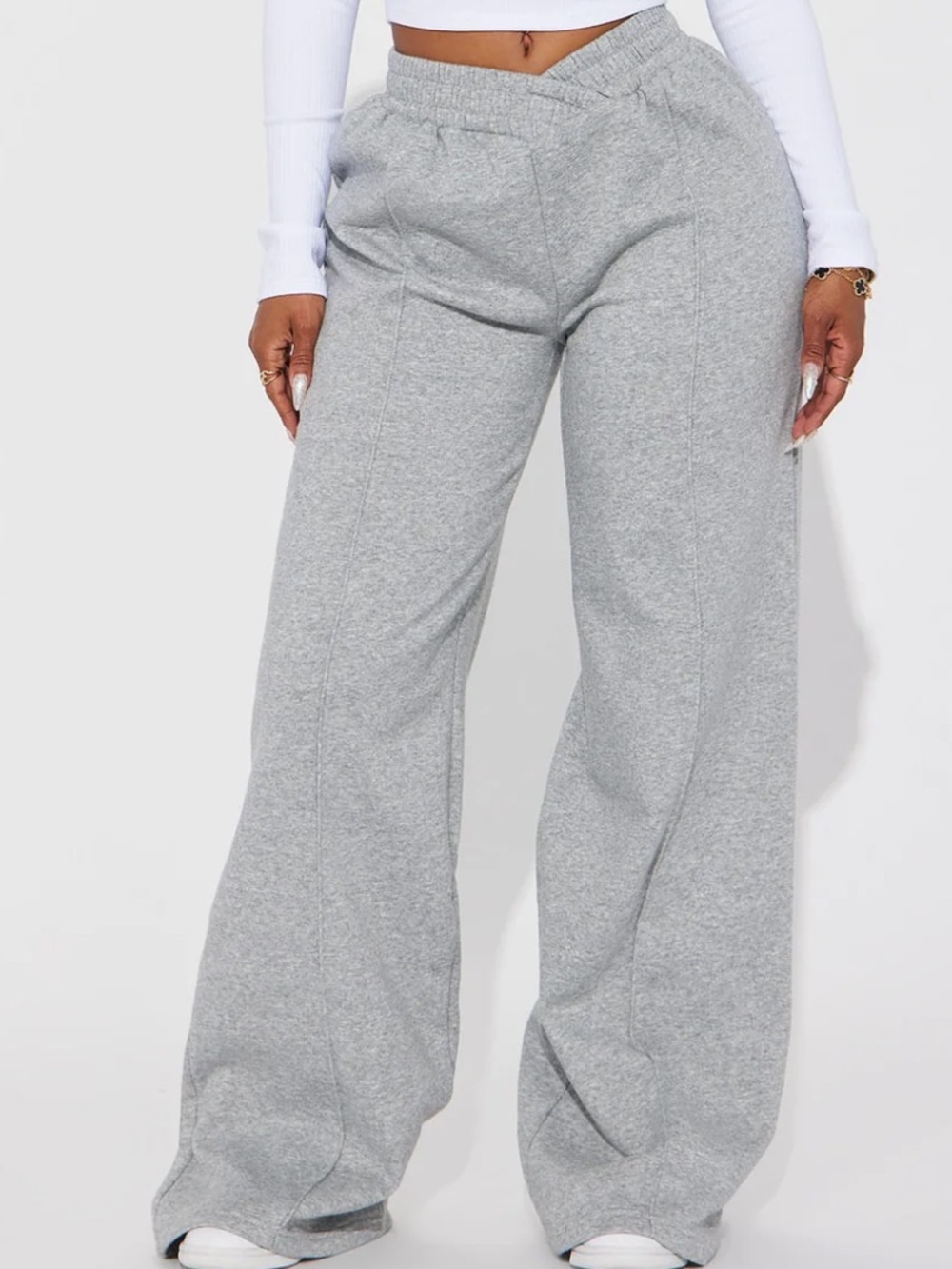 Bundle of 2 Wide Leg Sweat Pants/Lounge Pants